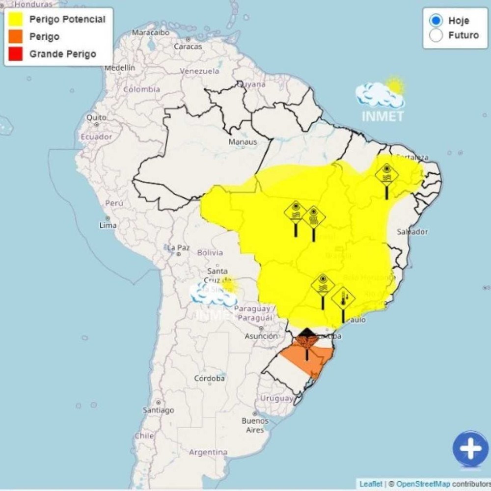 Inmet emite alerta de ondas de calor no Brasil