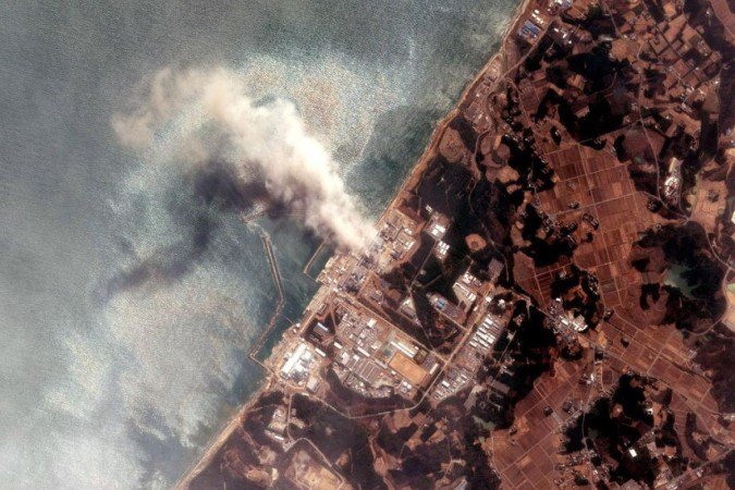 Em 2011, um tsunami destruiu a usina de Fukushima, no norte do Japão - (crédito: Getty image) Em 2011, um tsunami destruiu a usina de Fukushima, no norte do Japão - (crédito: Getty image)