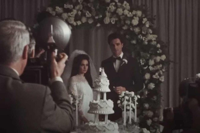 Cena da cinebiografia sobre Priscilla Presley - (crédito: Reprodução/Youtube) Cena da cinebiografia sobre Priscilla Presley - (crédito: Reprodução/Youtube)