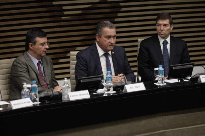 Rui Costa convida empresários da Fiesp a participar do Novo PAC nas Parcerias Público Privadas (PPPs) - (crédito: Divulgação Casa Civil) Rui Costa convida empresários da Fiesp a participar do Novo PAC nas Parcerias Público Privadas (PPPs) - (crédito: Divulgação Casa Civil)