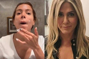 A cantora Anitta e a atriz Jennifer Aniston revelaram o uso de tratamentos estéticos pouco conhecidos -  (crédito: Reprodução/Redes Sociais)