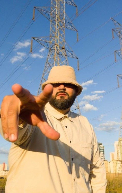 Markão Aborígene, o Velho Abô, grava o DVD 'Literato marginal' neste final de semana, no Riacho Fundo 2 -  (crédito: Aborígene/Divulgação)