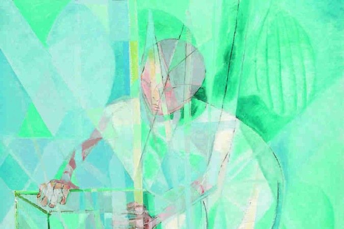 O óleo sobre tela Menino com gaiola foi pintado em 1961 -  (crédito: Fotos: Portinari)