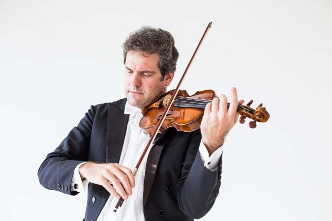 Concerto gratuito de música clássica com violinista italiano Alessandro Borgomanero - (crédito: Divulgação: Casa Thomas Jefferson ) Concerto gratuito de música clássica com violinista italiano Alessandro Borgomanero - (crédito: Divulgação: Casa Thomas Jefferson )