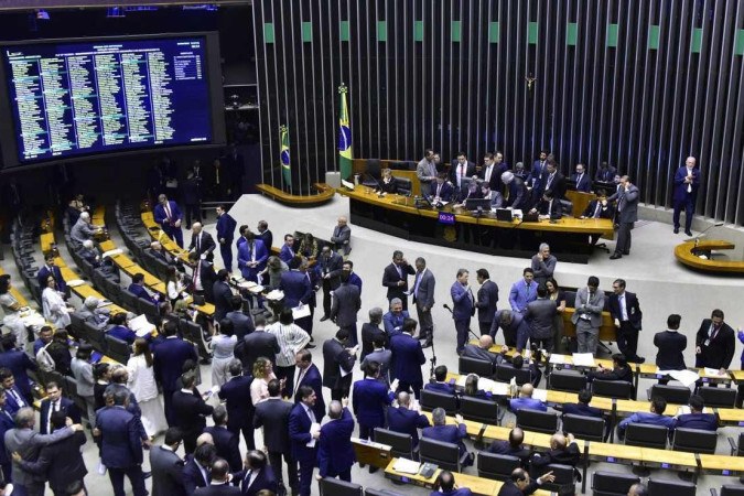 A atualização do número de cadeiras na Câmara deve levar em consideração os dados do Censo de 2022, feito pelo IBGE -  (crédito: Zeca Ribeiro/Câmara dos Deputados)