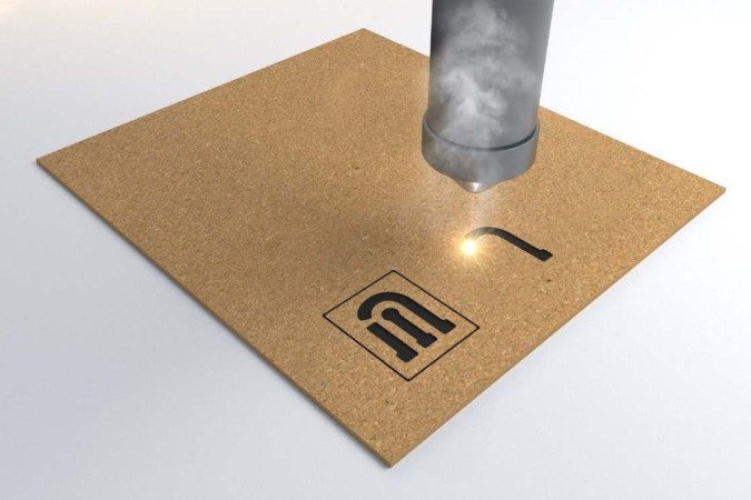 Produção do sensor portátil com laser.