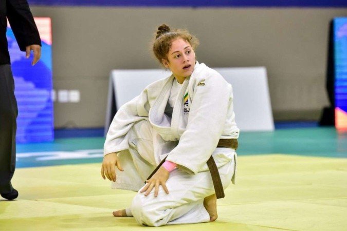 Além de medalha de prata no Mundial sub-18, Sophia Câmara também é campeã brasileira na categoria sub-21 - (crédito: Anderson Neves / CBJ) Além de medalha de prata no Mundial sub-18, Sophia Câmara também é campeã brasileira na categoria sub-21 - (crédito: Anderson Neves / CBJ)