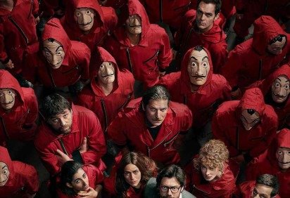 O seriado La Casa de Papel, que fez muito sucesso, ajudou a projetar atores do cinema e TV da Espanha. E, curiosamente, existem no Brasil atores com fisionomias e tipos físicos que caberiam bem nos papéis dos personagens envolvidos no assalto à Casa da Moeda da Espanha (ladrões, vítimas ou policiais). Fizemos uma montagem divertida. Veja só.  -  (crédito: Facebook/La Casa De Papel)