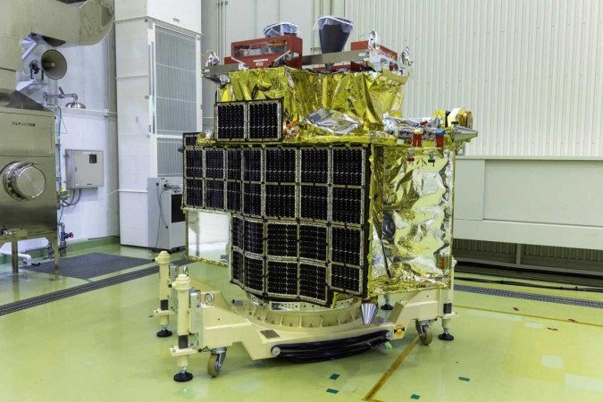 O principal objetivo da missão lunar japonesa é demonstrar novas técnicas mais apuradas de alunissagem, com um módulo de pouso menor e mais leve - (crédito: Handout / JAPAN AEROSPACE EXPLORATION AGENCY (JAXA) / AFP) O principal objetivo da missão lunar japonesa é demonstrar novas técnicas mais apuradas de alunissagem, com um módulo de pouso menor e mais leve - (crédito: Handout / JAPAN AEROSPACE EXPLORATION AGENCY (JAXA) / AFP)