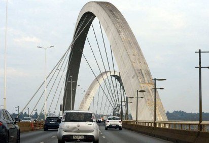 Detran interditará via marginal à Ponte JK
 -  (crédito:  Marcelo Ferreira/CB/D.A Press)