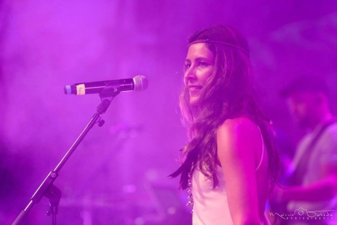 Izabella Rocha no palco do Cultura Criativa - (crédito: Márcio Toledo/Divulgação) Izabella Rocha no palco do Cultura Criativa - (crédito: Márcio Toledo/Divulgação)