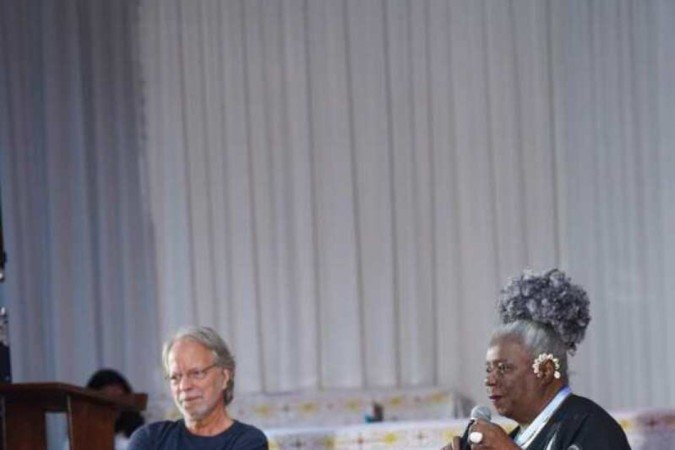 Conceição Evaristo e Mia Couto participam da última mesa do dia para discutirem 