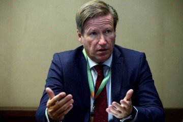 Pasi Hellman: 'Nossa decisão de nos unir à Otan, que está em busca de novos parceiros, foi uma reação à modificação do ambiente de segurança na Europa' -  (crédito:  Marcelo Ferreira/CB/D.A Press)