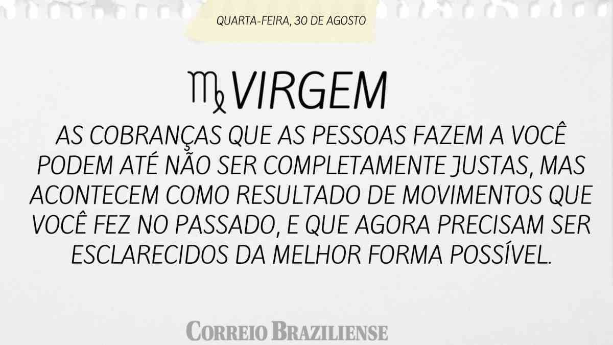 Horóscopo do dia: confira o que os astros revelam para esta terça-feira  (30/8)