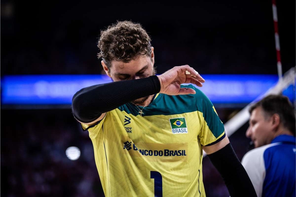 Bruninho se machuca e desfalca seleção brasileira de vôlei na VNL