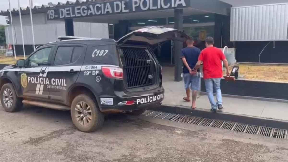 Dupla que cometeu série de crimes no Sol Nascente é presa pela PCDF