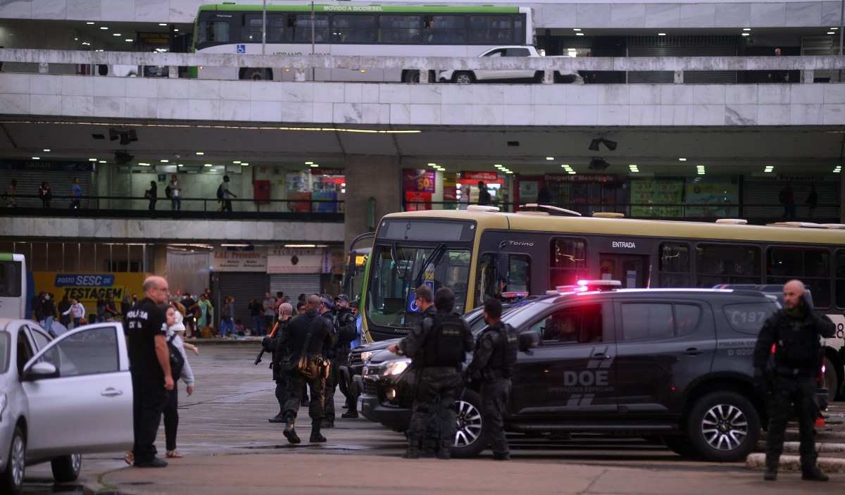 Rotina de insegurança na área central de Brasília fomenta crimes à luz do dia