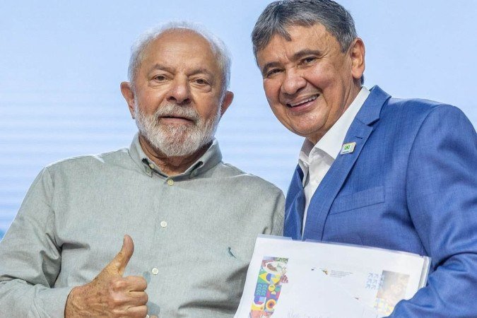 Lula durante a Cerimônia de Anúncio dos Empreendimentos do PAC no estado do Piauí, no Centro de Convenções. - (crédito: Presidência da República/Reprodução) Lula durante a Cerimônia de Anúncio dos Empreendimentos do PAC no estado do Piauí, no Centro de Convenções. - (crédito: Presidência da República/Reprodução)
