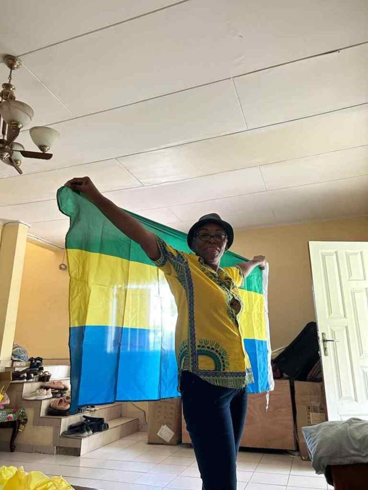  Beátrice Appindangoye, aposentada, moradora de Libreville (Gabão)