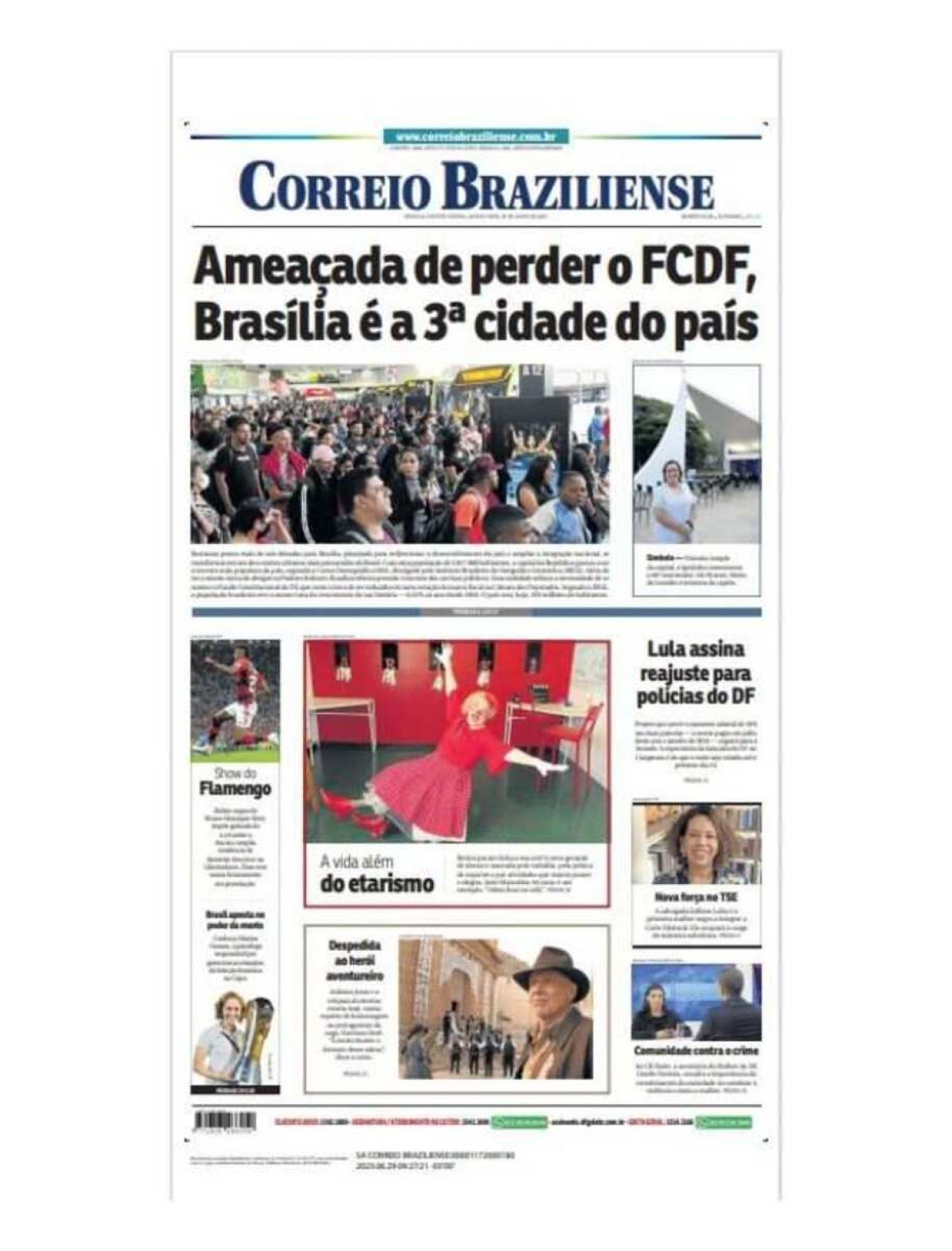 Fundo Constitucional em capas