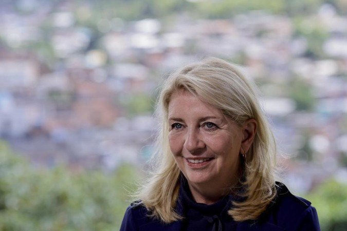 Diretora-executiva do Unicef, Catherine Russell, defendeu o uso de câmeras corporais por policiais no Brasil - (crédito: Ueslei Marcelino/Unicef) Diretora-executiva do Unicef, Catherine Russell, defendeu o uso de câmeras corporais por policiais no Brasil - (crédito: Ueslei Marcelino/Unicef)