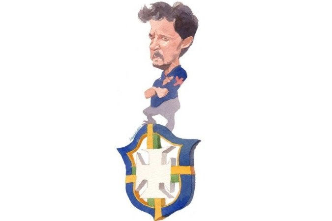 O Gama foi o último time da carreira de Fernando Diniz. Ele era comandado à época pelo técnico Ademir Fonseca na Série B do Campeonato Brasileiro -  (crédito: Kleber Salles)