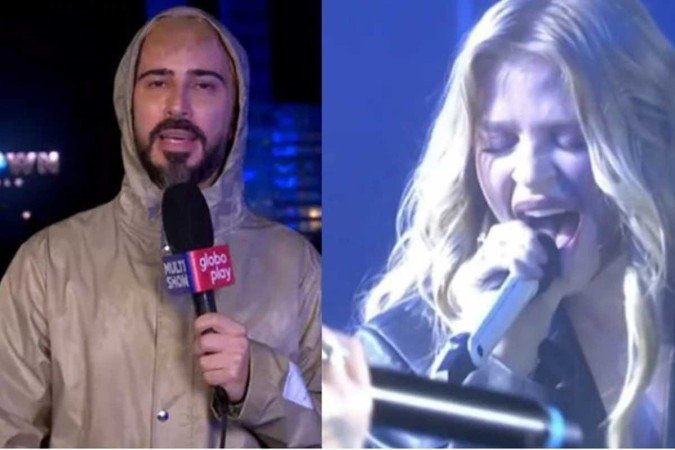 O comentarista Guilherme Guedes classificou a performance de Demi Lovato e Luísa Sonza como uma O comentarista Guilherme Guedes classificou a performance de Demi Lovato e Luísa Sonza como uma