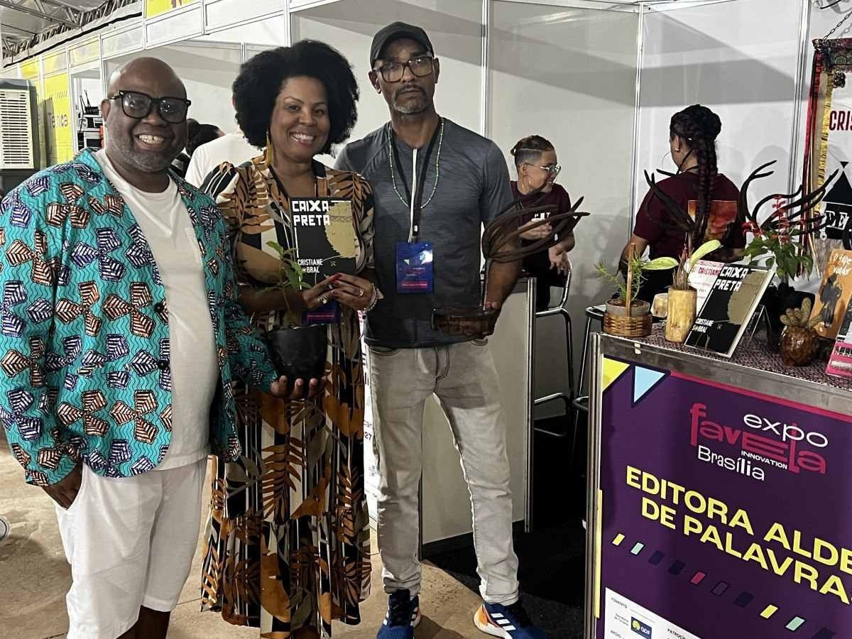  Anderson Quack, Cristiane Sobral e Hugo Cesar aproveitaram o evento para falar sobre suas experiências pessoais e estimular outras pessoas