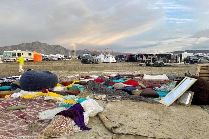  Burning Man  -  (crédito: Julie JAMMOT / AFP)