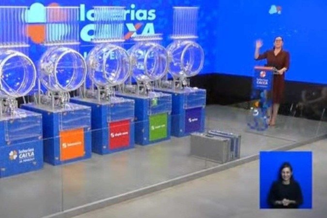 Sorteios loterias Caixa 4 de setembro
- (crédito: Reprodução Caixa) Sorteios loterias Caixa 4 de setembro
- (crédito: Reprodução Caixa)