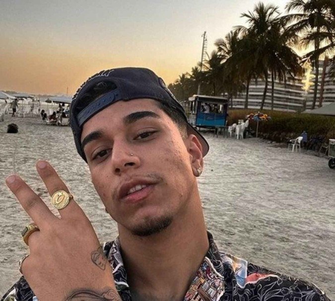 Rapper Veigh - (crédito: Reprodução/Instagram/@thiagoveigh7) Rapper Veigh - (crédito: Reprodução/Instagram/@thiagoveigh7)