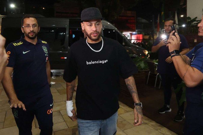 Chegada de Neymar em Belém do Pará para as eliminatórias 2026