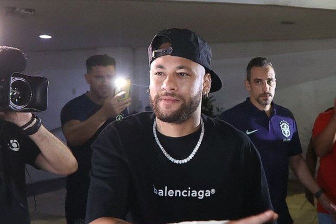 Chegada de Neymar em Belém do Pará para as eliminatórias 2026