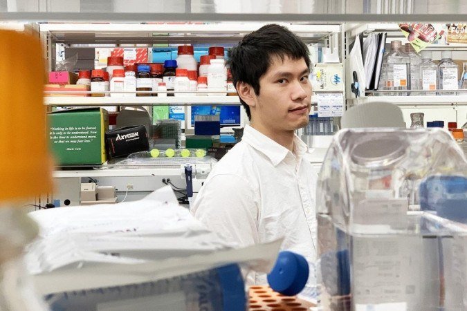 O biofísico Felix Wong foi o principal autor do estudo - (crédito: Arquivo pessoal) O biofísico Felix Wong foi o principal autor do estudo - (crédito: Arquivo pessoal)