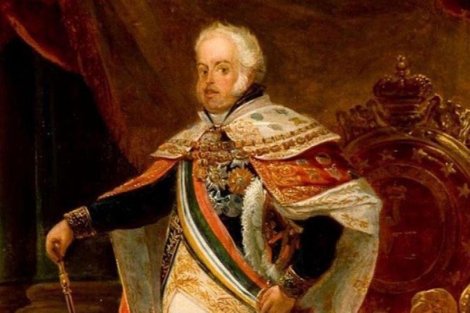Dom João 6º chegou ao Brasil em 1808 -  (crédito: MNBA)