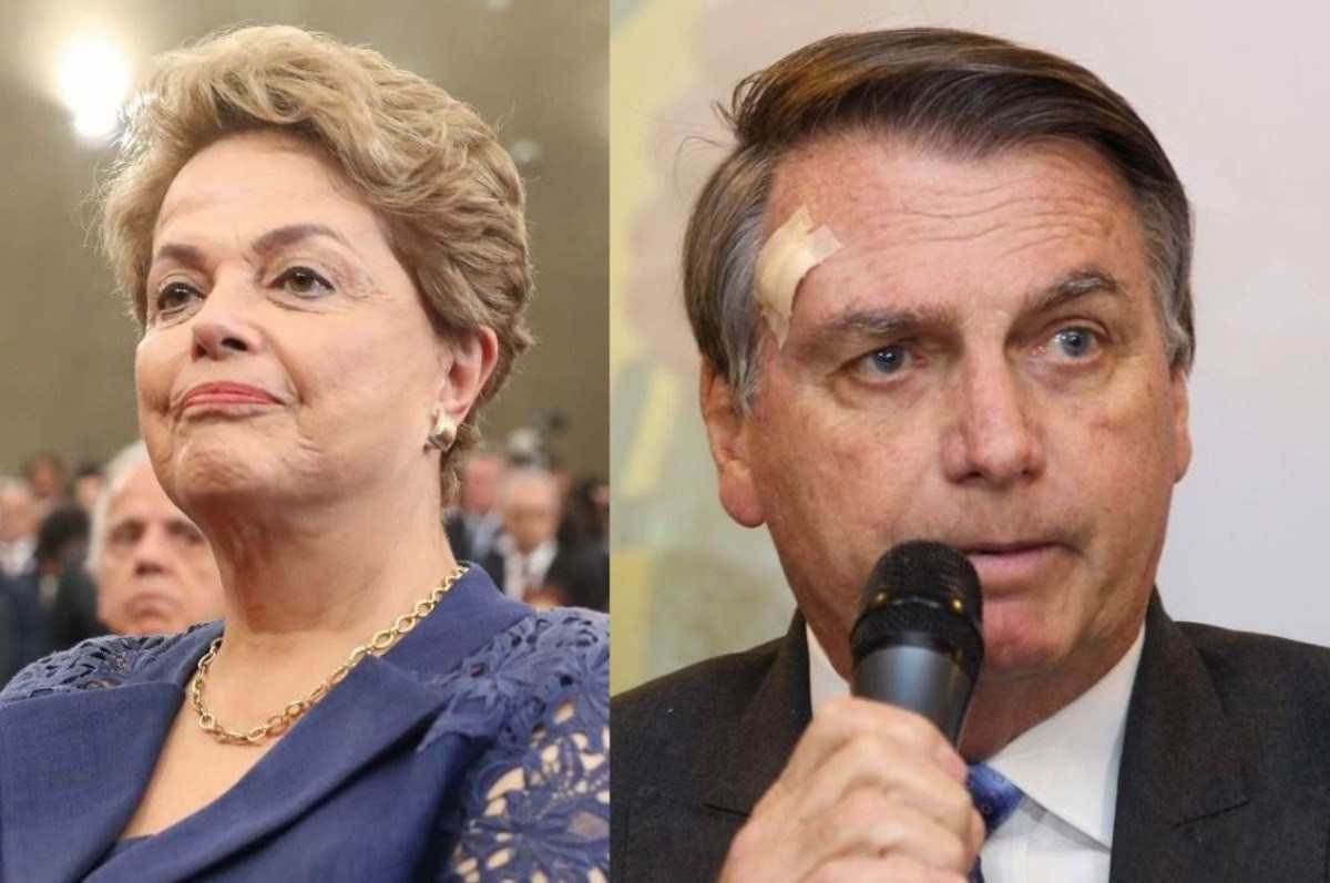 Justiça nega ação de Dilma contra Bolsonaro por ser chamada de 