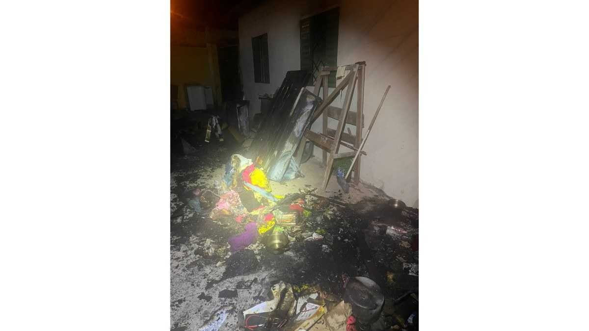 Violência doméstica: Incêndio em casa foi criminoso, diz PMDF