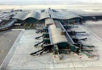 Luxo e grandiosidade: Aeroportos pelo mundo O Aeroporto Internacional de Hamad, no Qatar, ficou com um movimento gigantesco durante a Copa do Mundo em 2022. E chamou atenção pelo requinte. - (crédito: Jim Halliday, wikimedia commons )