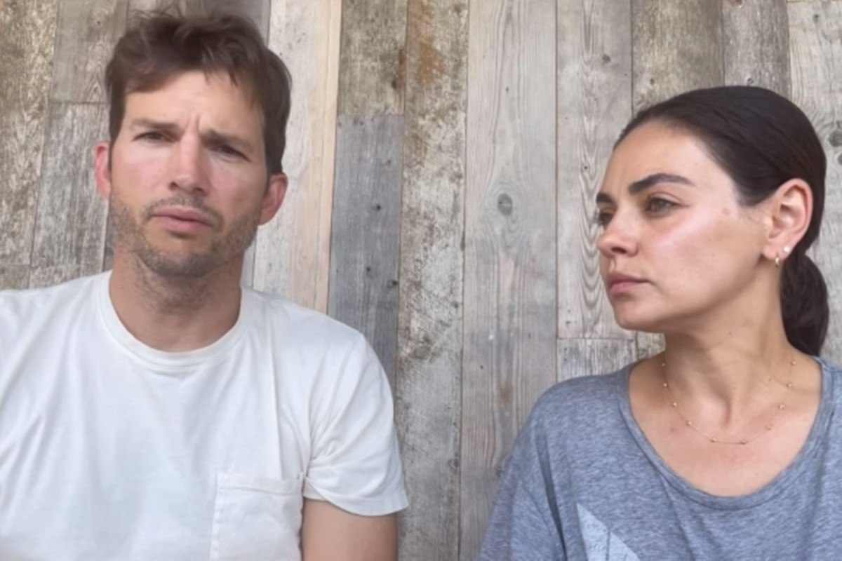Ashton Kutcher e Mila Kunis se pronunciam após defender ator condenado por estupro