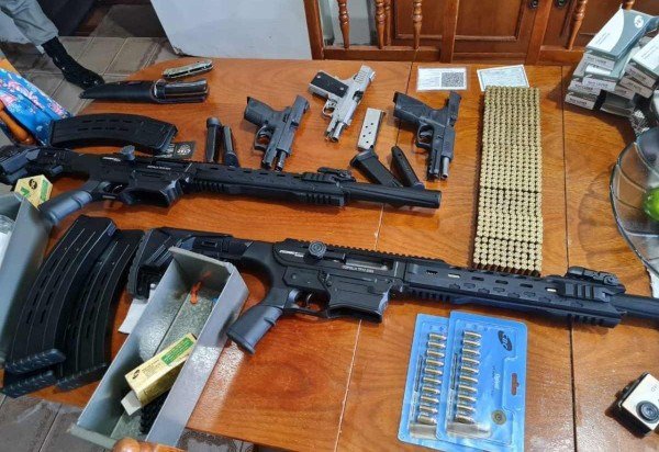Operação apreendeu armas e munições