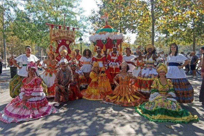 Maracatus na Lavagem de Madeleine. 