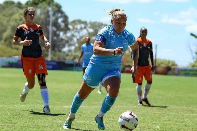 A 90 minutos de distância da decisão, Real Brasília luta pelo pentacampeonato candango - (crédito: Patricy Albuquerque/Minas Brasília) A 90 minutos de distância da decisão, Real Brasília luta pelo pentacampeonato candango - (crédito: Patricy Albuquerque/Minas Brasília)