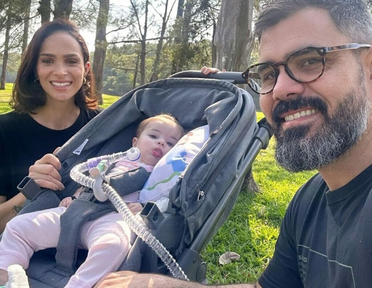 Internada na UTI, filha de Juliano Cazarré passa por cirurgia