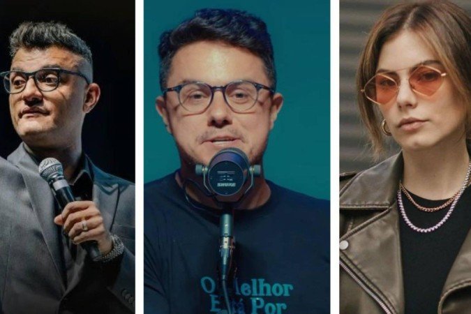 Tiago Brunet, Deive Leonardo e Bruna Hamú falam sobre metas e superação - (crédito: Reprodução/Instagram) Tiago Brunet, Deive Leonardo e Bruna Hamú falam sobre metas e superação - (crédito: Reprodução/Instagram)