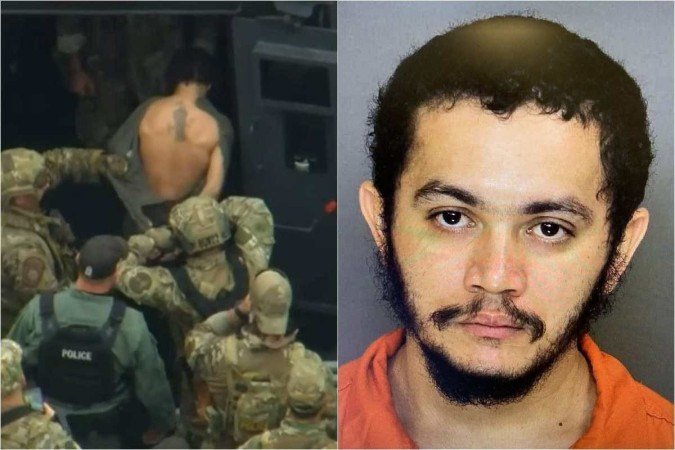 Danilo Cavalcante fugiu da prisão pouco tempo após ser condenado a prisão perpétua pelo assassinato da ex-companheira -  (crédito: Reprodução/Chester County District Attorney)