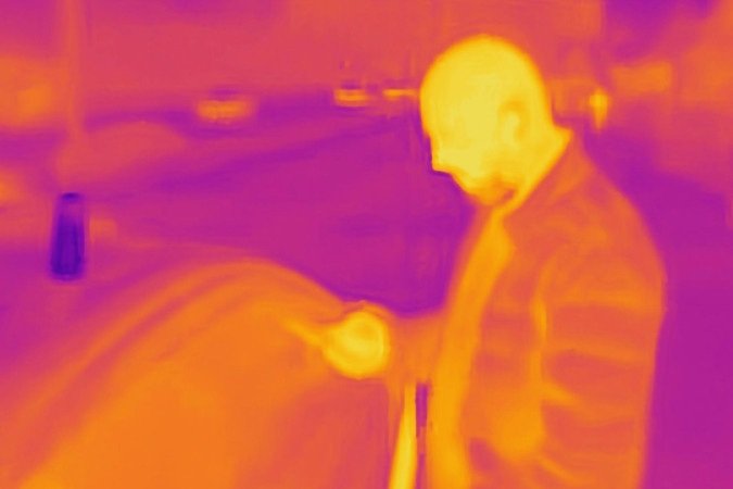 Sensores de calor transformam ondas infravermelhas em imagens - (crédito: Getty Images) Sensores de calor transformam ondas infravermelhas em imagens - (crédito: Getty Images)