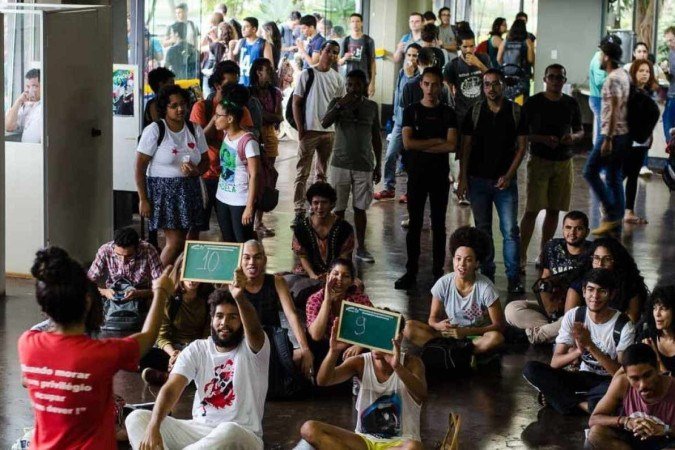 Slam Qbrada na UnB, 2018 - (crédito: Amanda Antunes) Slam Qbrada na UnB, 2018 - (crédito: Amanda Antunes)
