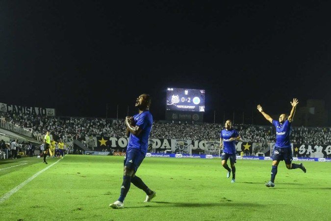 Campeonato Brasileiro 2023 - Santos vs Cruzeiro - Foto: Staff Images / Cruzeiro - (crédito: Mauro Horita/Cruzeiro) Campeonato Brasileiro 2023 - Santos vs Cruzeiro - Foto: Staff Images / Cruzeiro - (crédito: Mauro Horita/Cruzeiro)