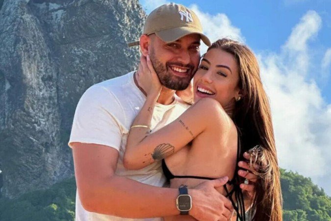 Discreta com a vida pessoal, Maria Lina posta com namorado novo  -  (crédito: Reprodução/ Instagram)