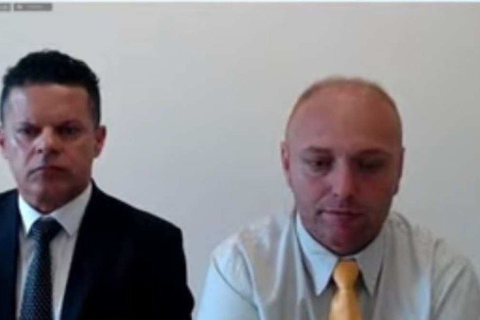 Hacker Walter Delgatti presta depoimento à I do DF, que apura atos antidemocráticos. Delgatti disse que Bolsonaro solicitou o mandado de prisão contra Alexandre de Moraes - (crédito: Divulgação/ TV Distrital) Hacker Walter Delgatti presta depoimento à I do DF, que apura atos antidemocráticos. Delgatti disse que Bolsonaro solicitou o mandado de prisão contra Alexandre de Moraes - (crédito: Divulgação/ TV Distrital)